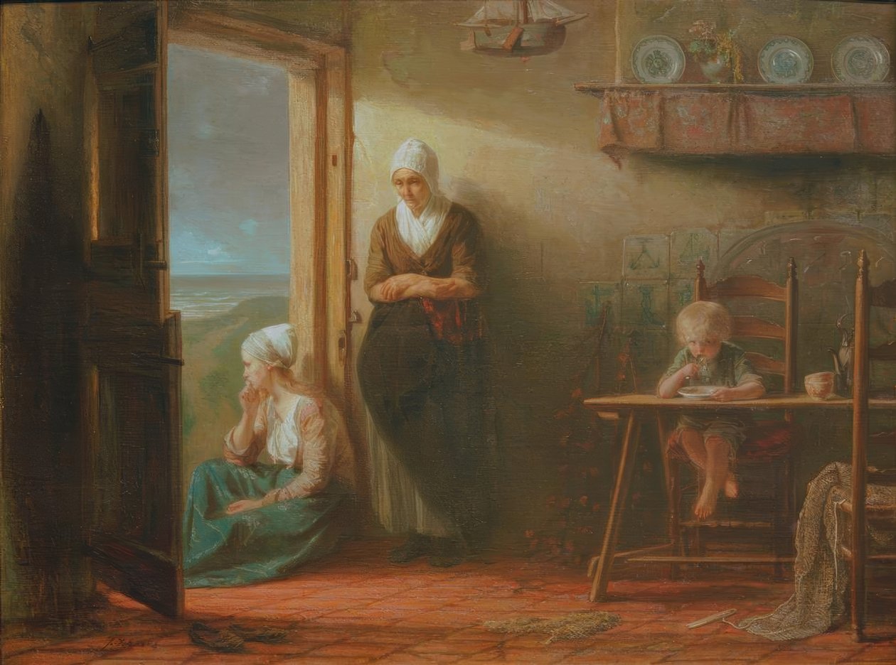 Después de la tormenta de Jozef Israëls