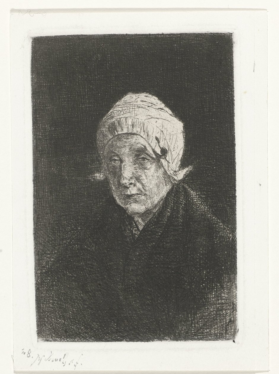 anciana Katwijk de Jozef Israëls