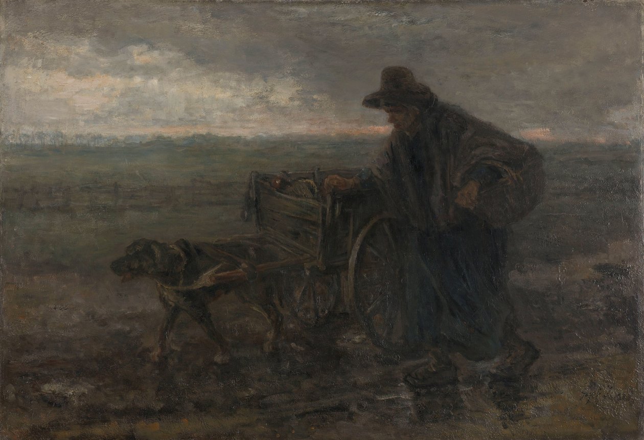 On Country Roads and Fields (título original) de Jozef Israëls