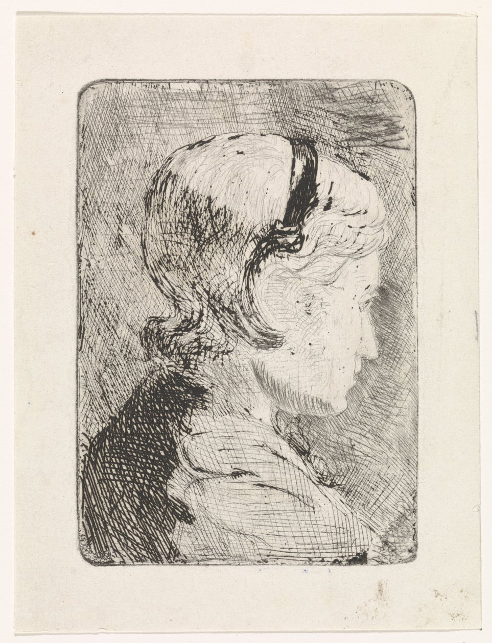 Retrato de Oveja Aleida de Jozef Israëls
