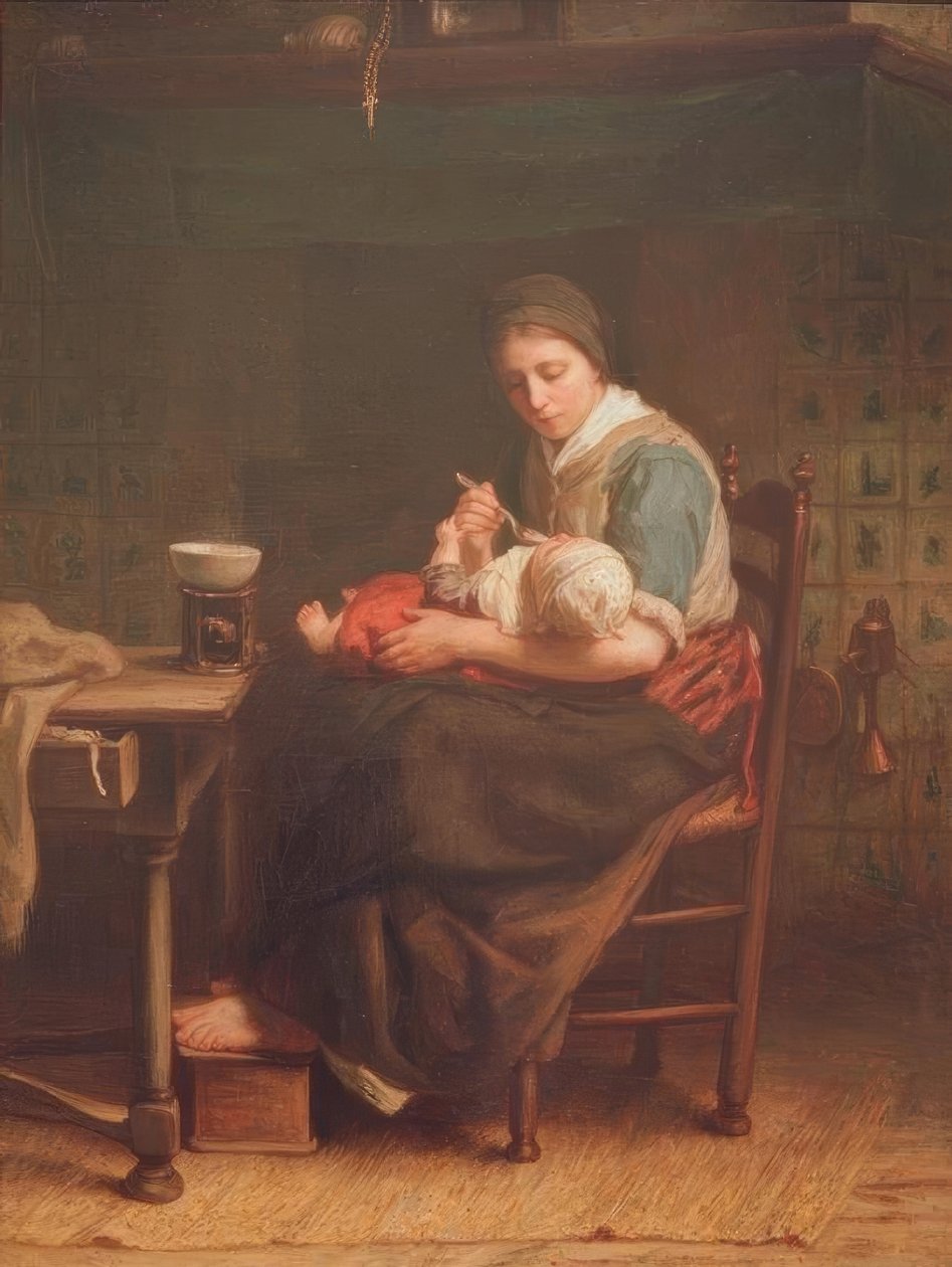 La Madonna de la cabaña de Jozef Israëls