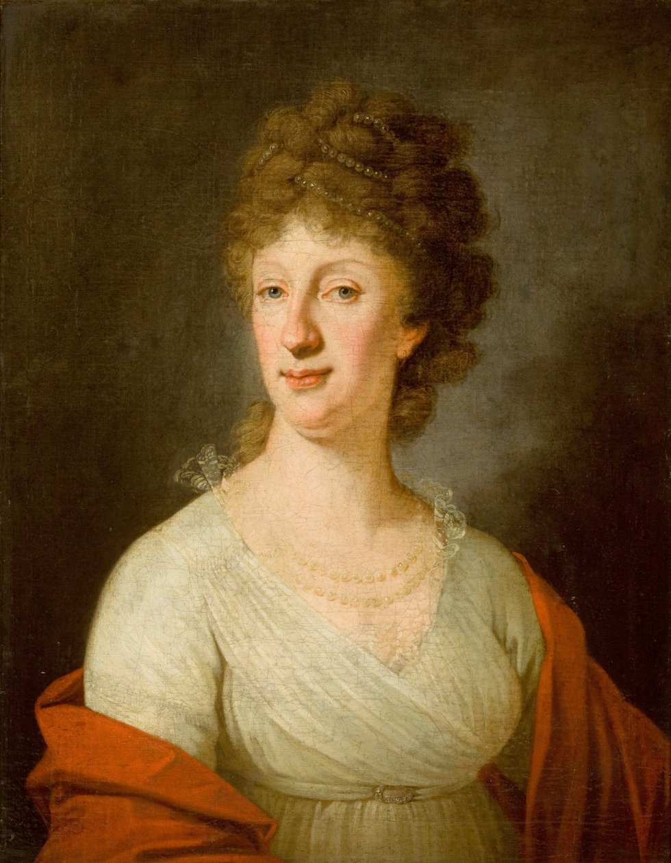 La emperatriz María Teresa (1717-1780), después de 1800 (óleo sobre lienzo) de Jozef Pitschmann