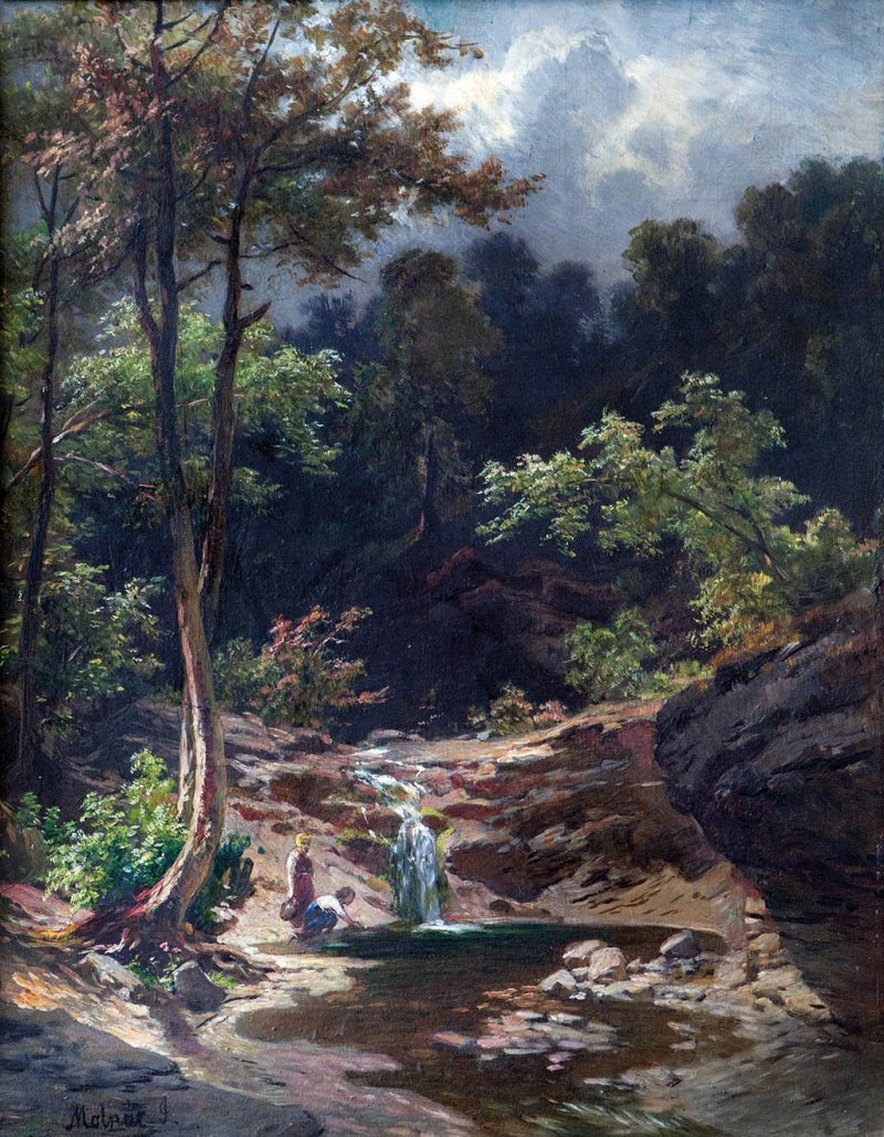 Arroyo del bosque de Jozsef Molnar