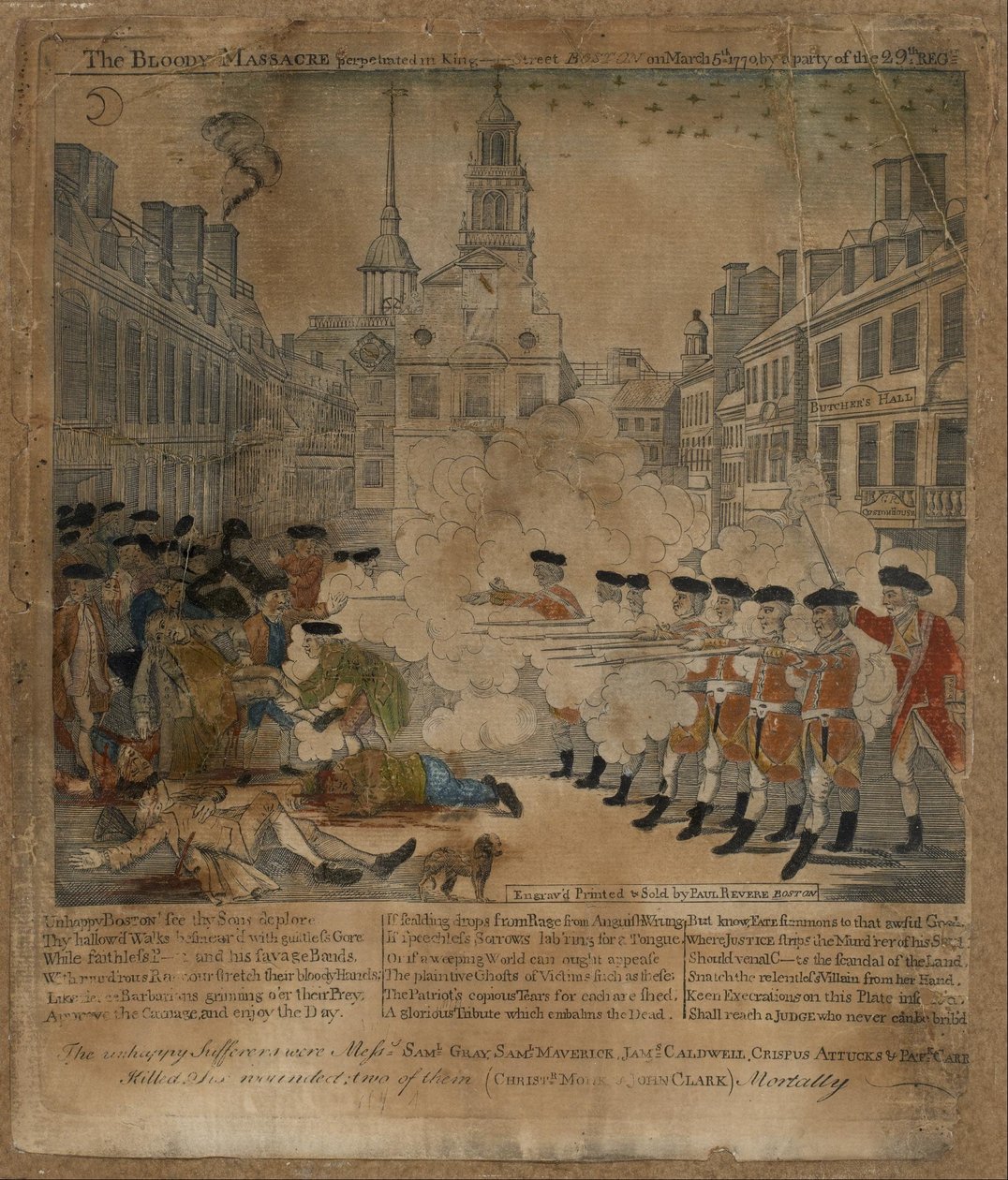 La masacre sangrienta de Jr. Paul Revere