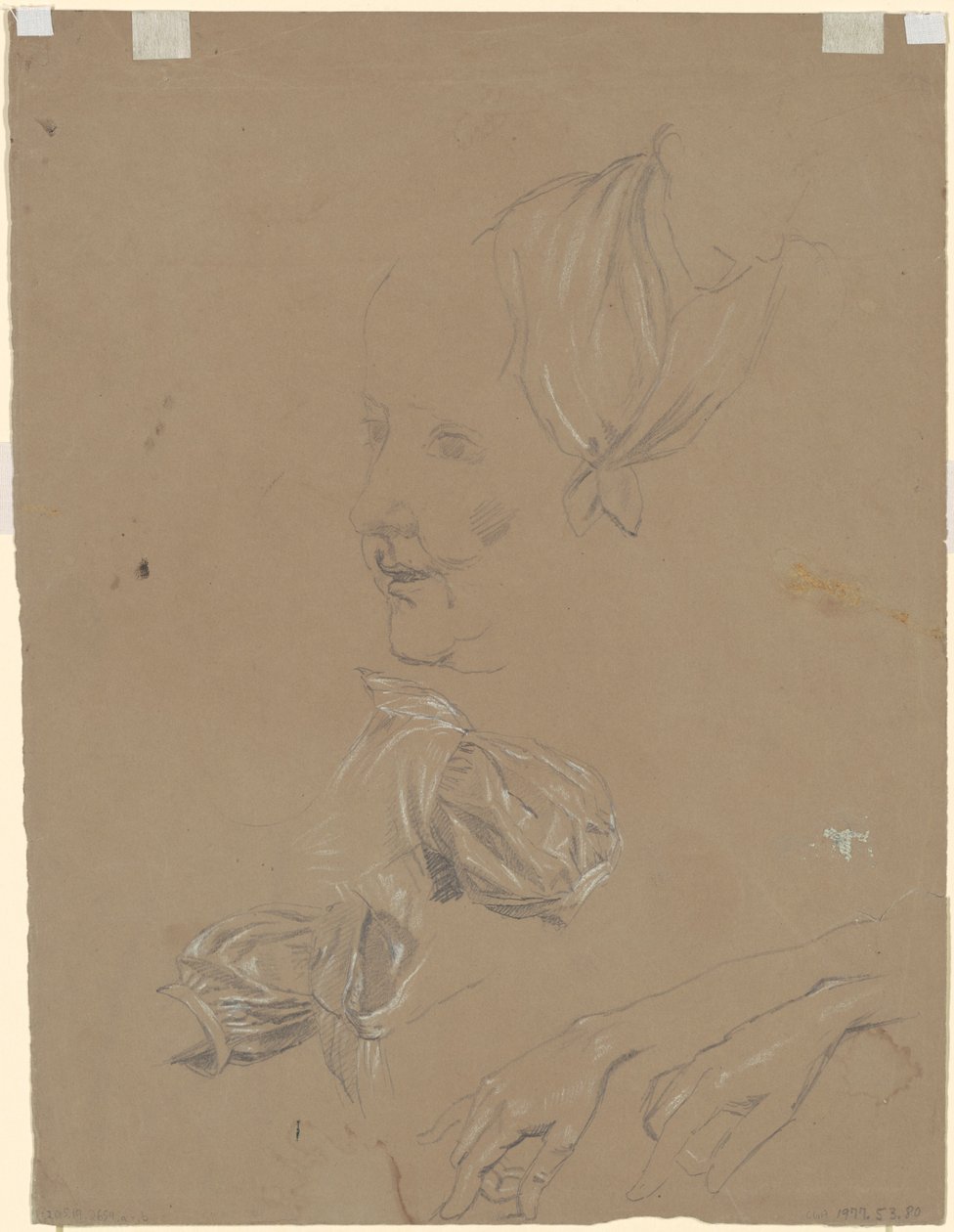 Estudios de una mujer y su vestido de Jr. Enoch Wood Perry