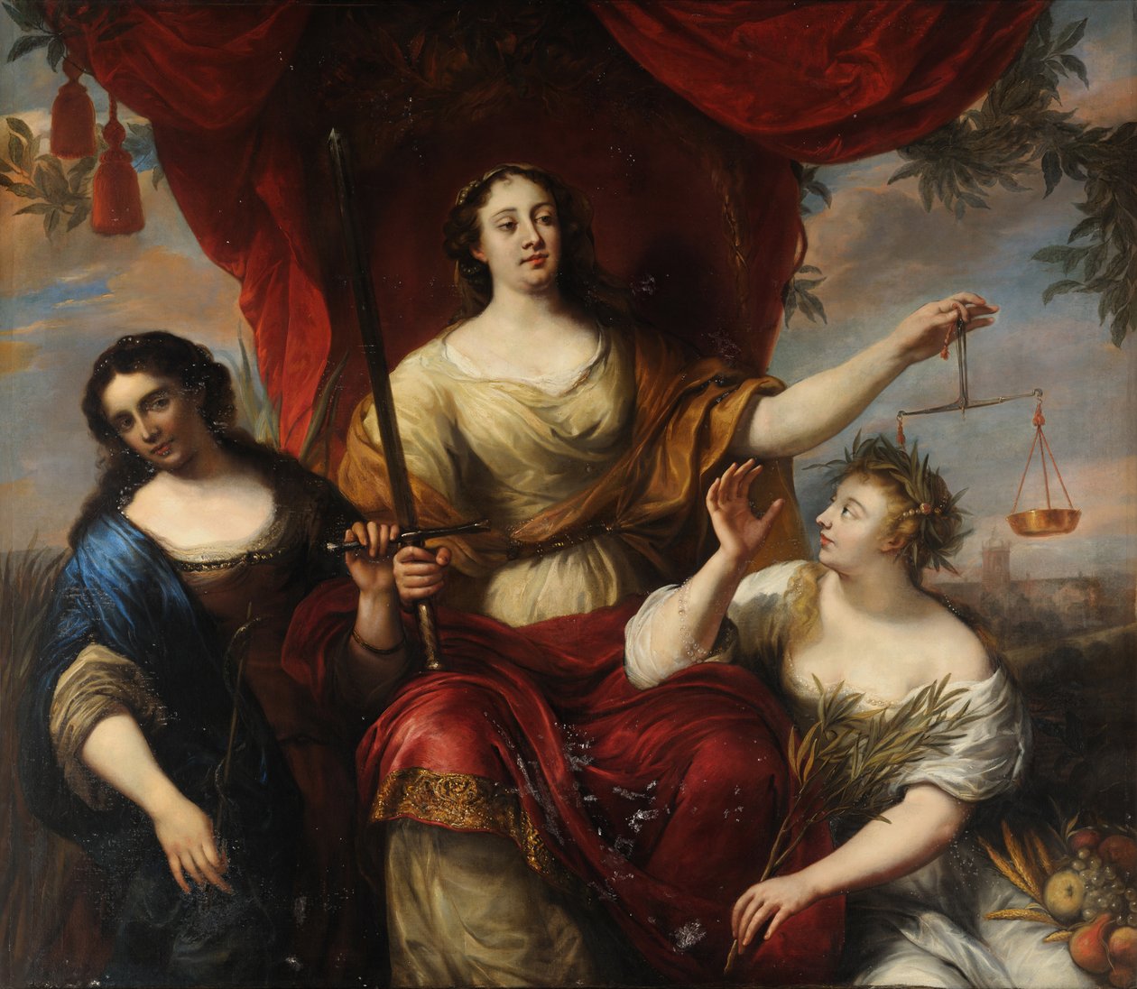 Justicia (o Prudencia, Justicia y Paz) de Jürgen Ovens