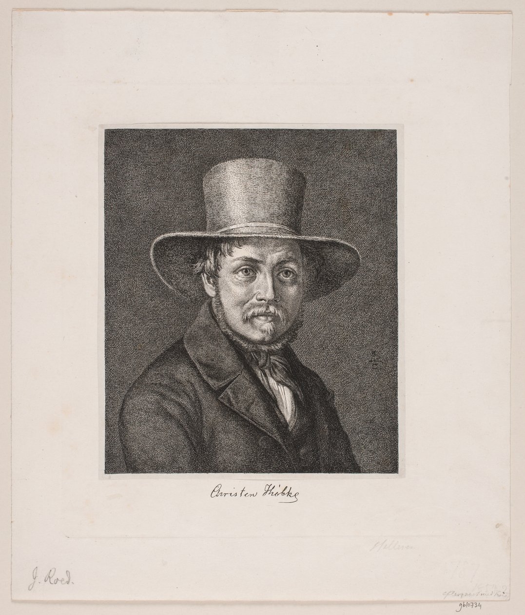 Christen Købke de Jørgen Roed