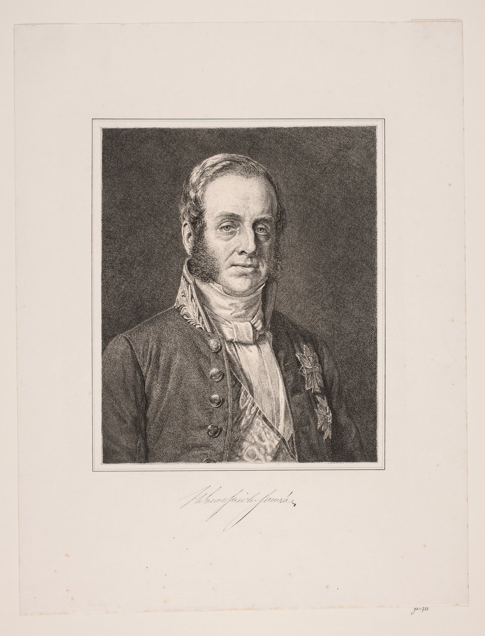 Director General de Correos Conde S. Danneskjold-Samsøe de Jørgen Roed