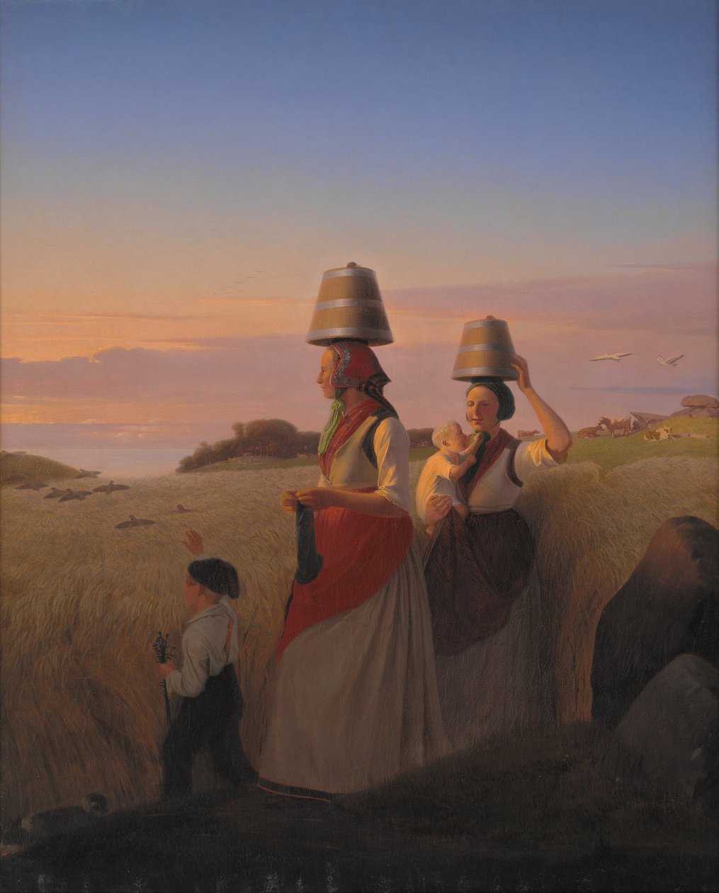Escena rural de Jørgen Sonne