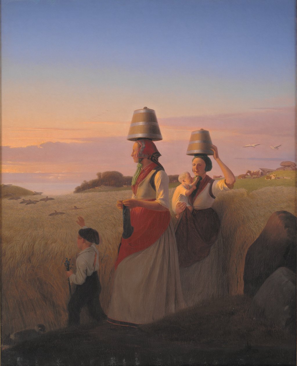 Escena rural de Jørgen V. Sonne