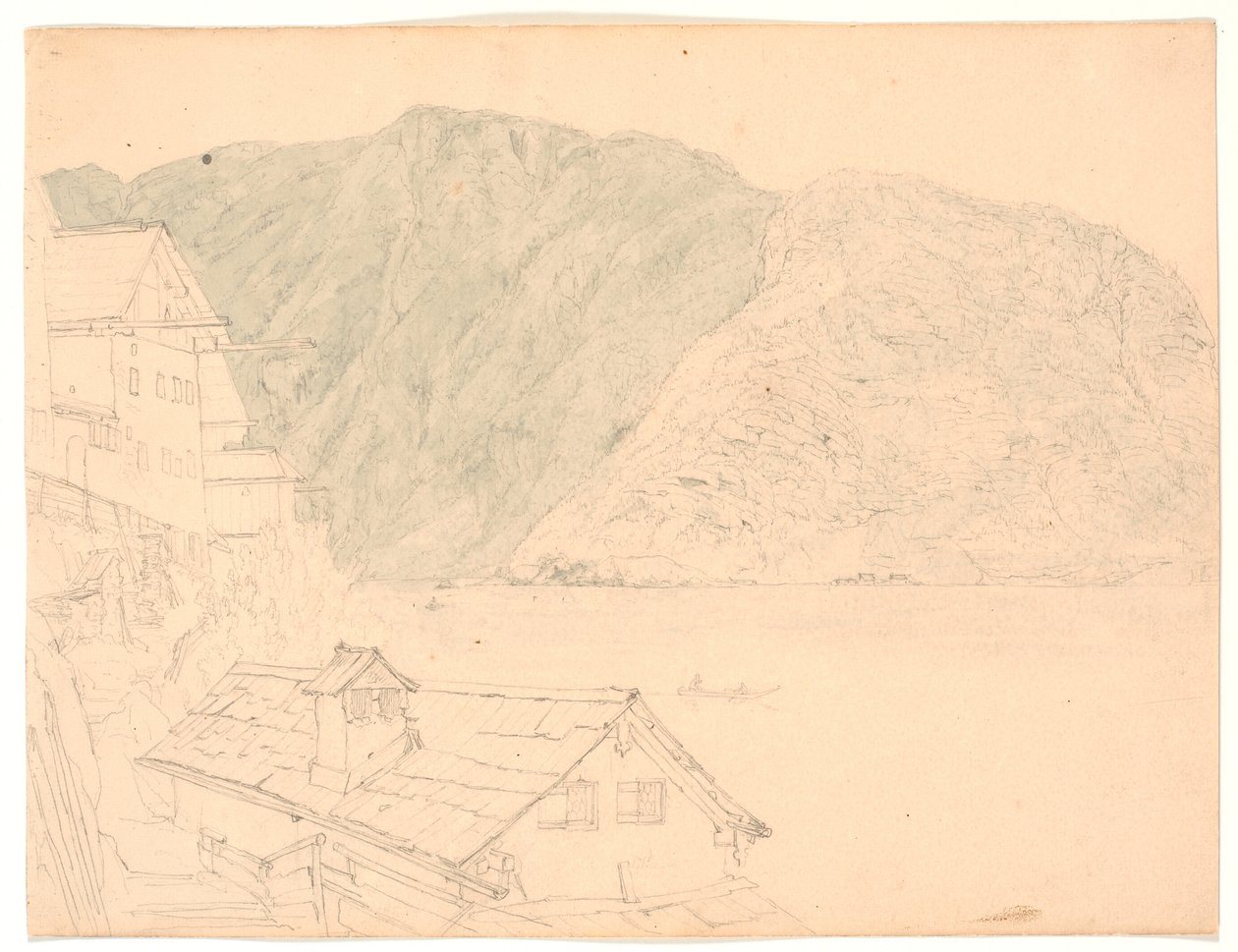 Lago en Gmunden de Jørgen V. Sonne