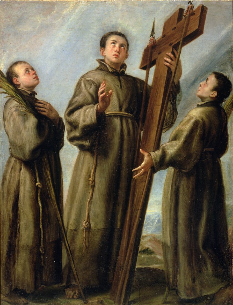 Los mártires franciscanos en Japón de Juan Carreño de Miranda
