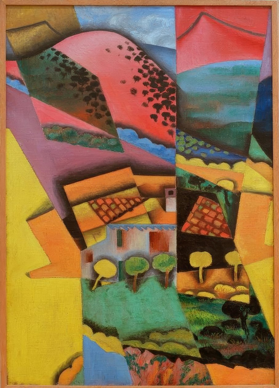 Paisaje en Ceret de Juan Gris