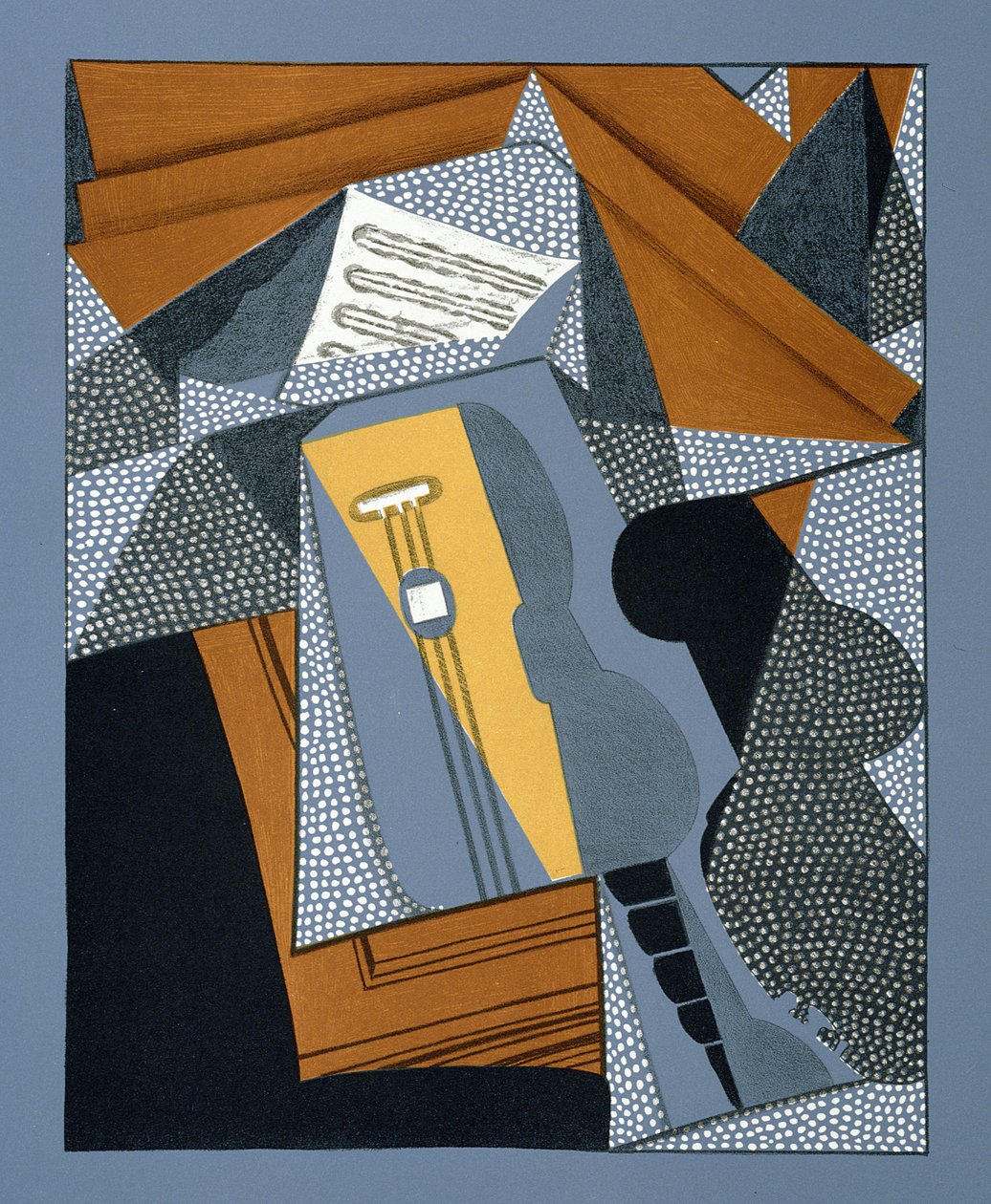 La guitarra, ilustración para el poema 