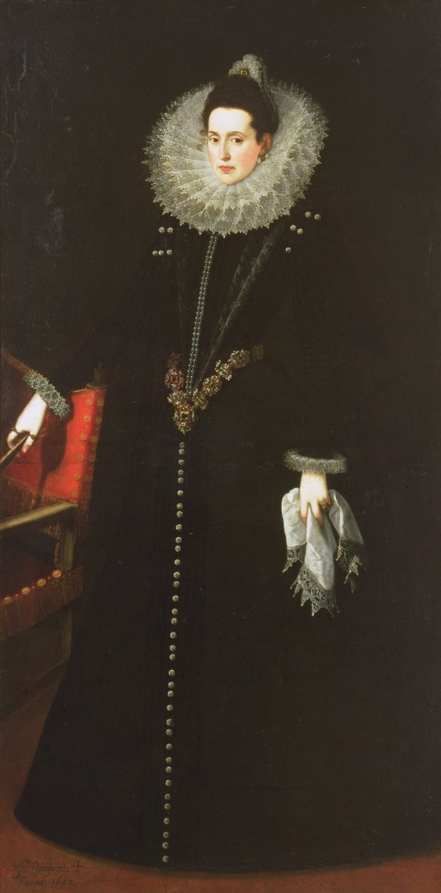 Catalina de la Cerda, Duquesa de Lerma, 1602 de Juan Pantoja de la Cruz