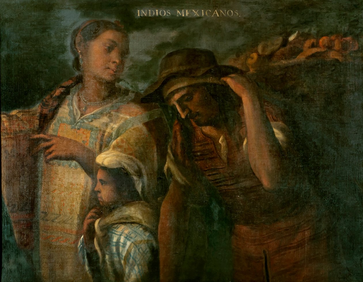 Indios mexicanos, c.1715 de Juan Rodríguez Juárez