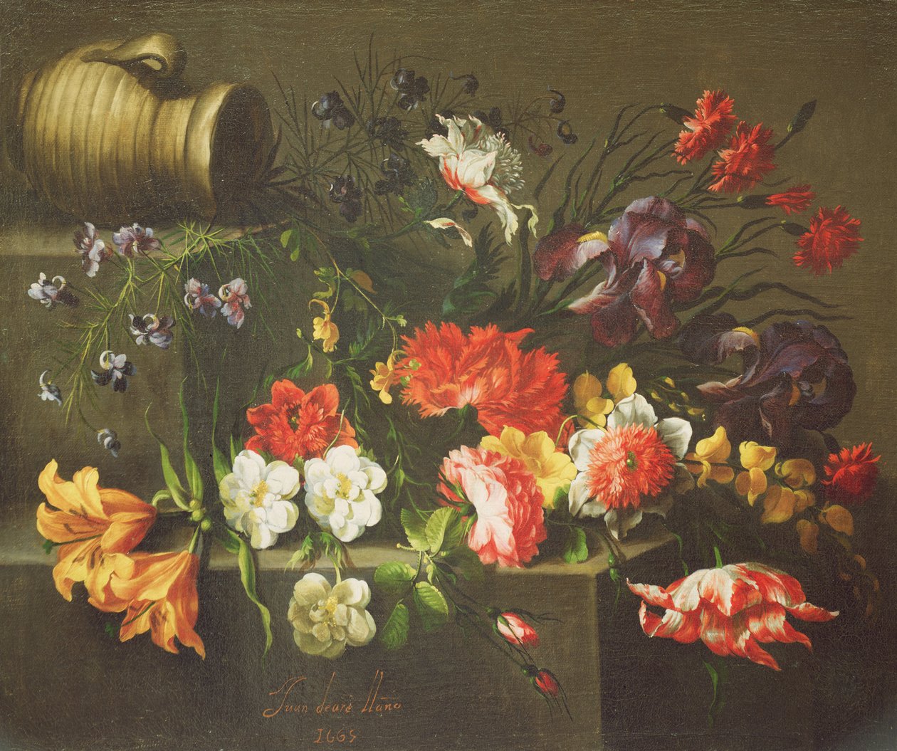 Flores en un Alféizar de Juan de Arellano