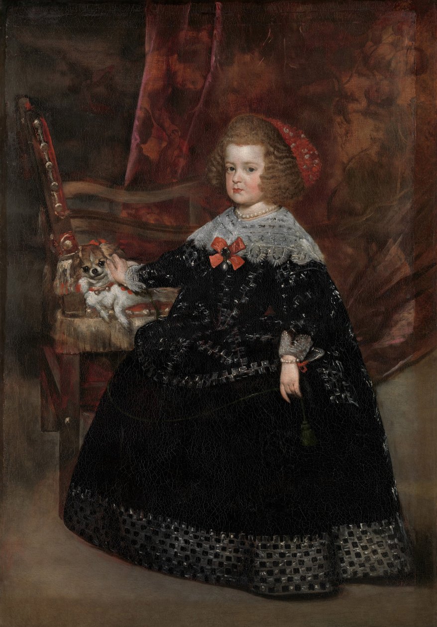 María Teresa, Infanta de España, c.1645 de Juan Bautista Martinez Del Mazo