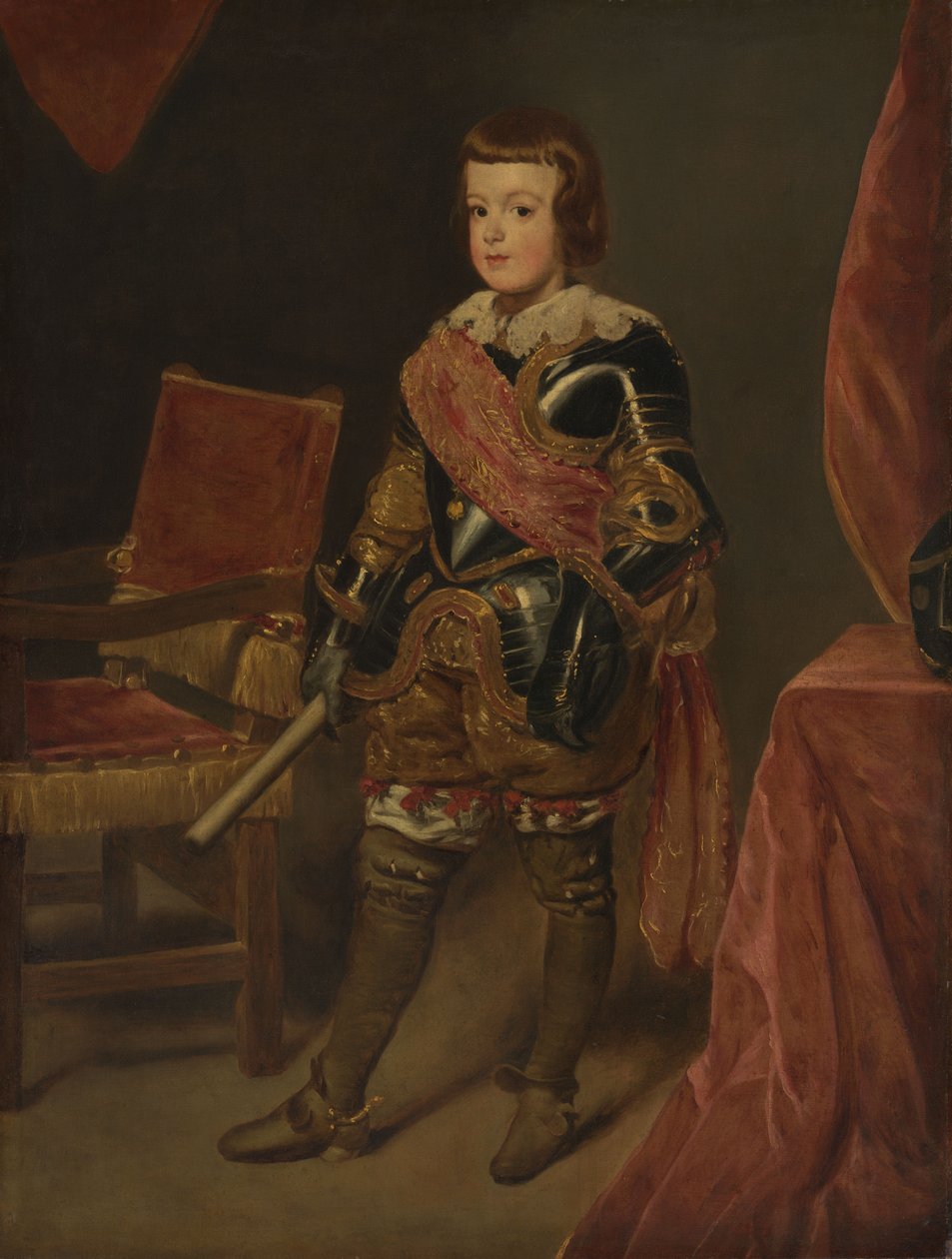 Retrato del príncipe Baltasar Carlos de Juan Bautista Martinez del Mazo