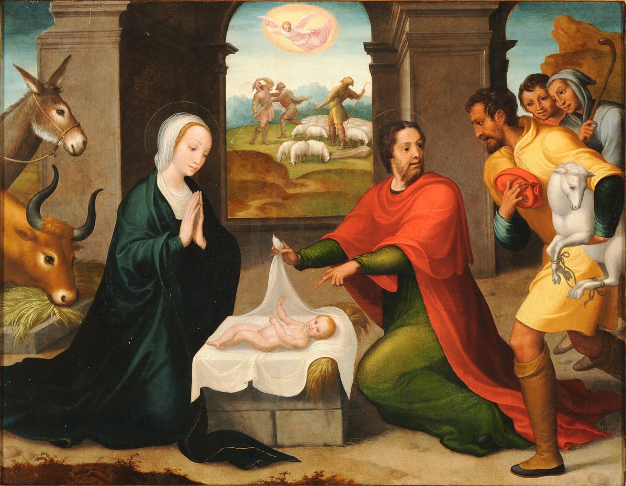Adoración de los pastores de Juan Correa de Vivar