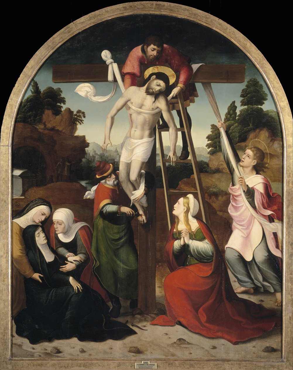 El descendimiento de la cruz de Juan Correa de Vivar