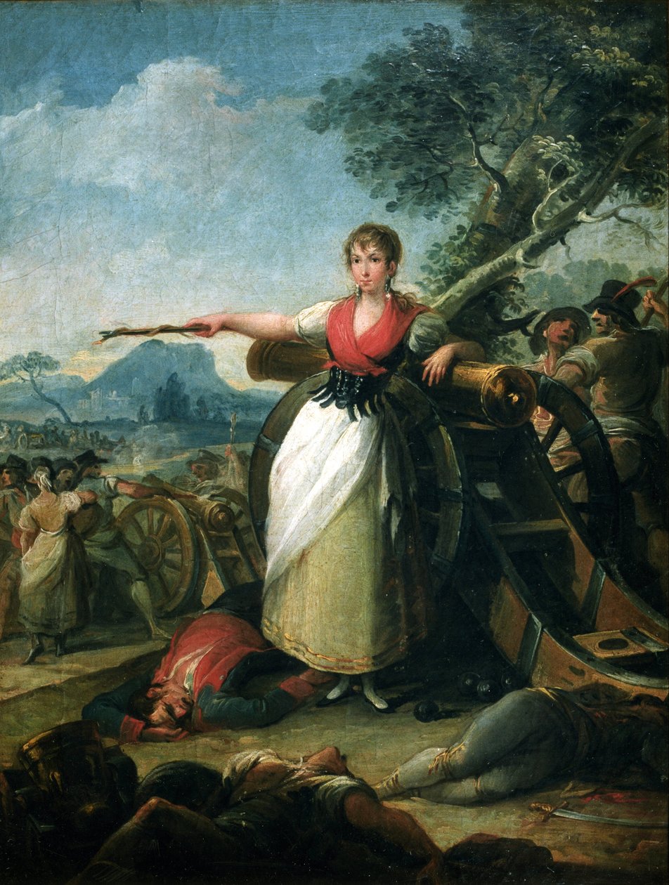 Spanish: Agustina de Aragón Agustina de Aragón de Juan Gálvez