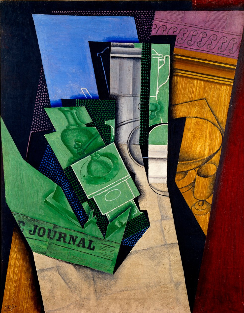 El desayuno de Juan Gris