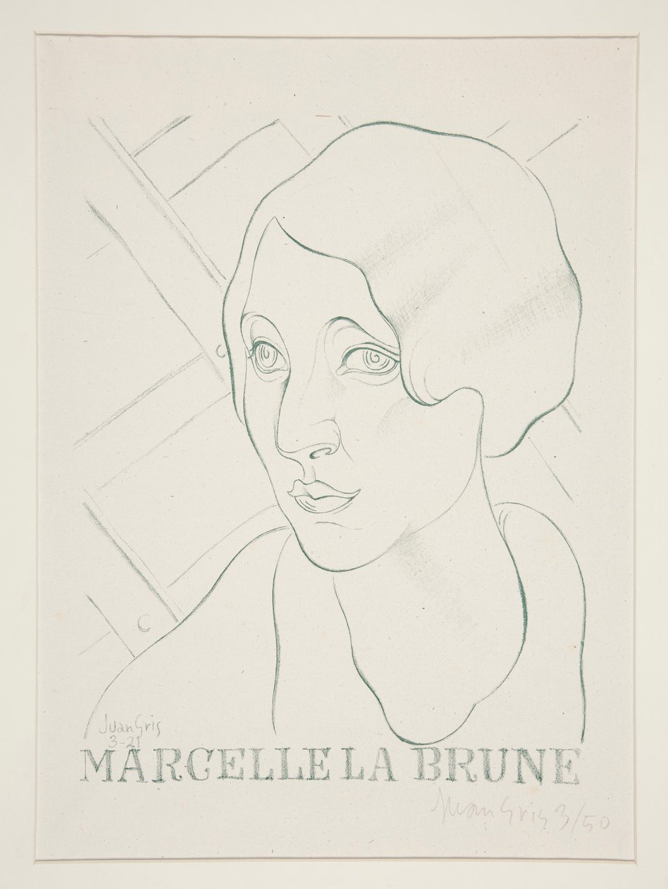 marcela la morena de Juan Gris