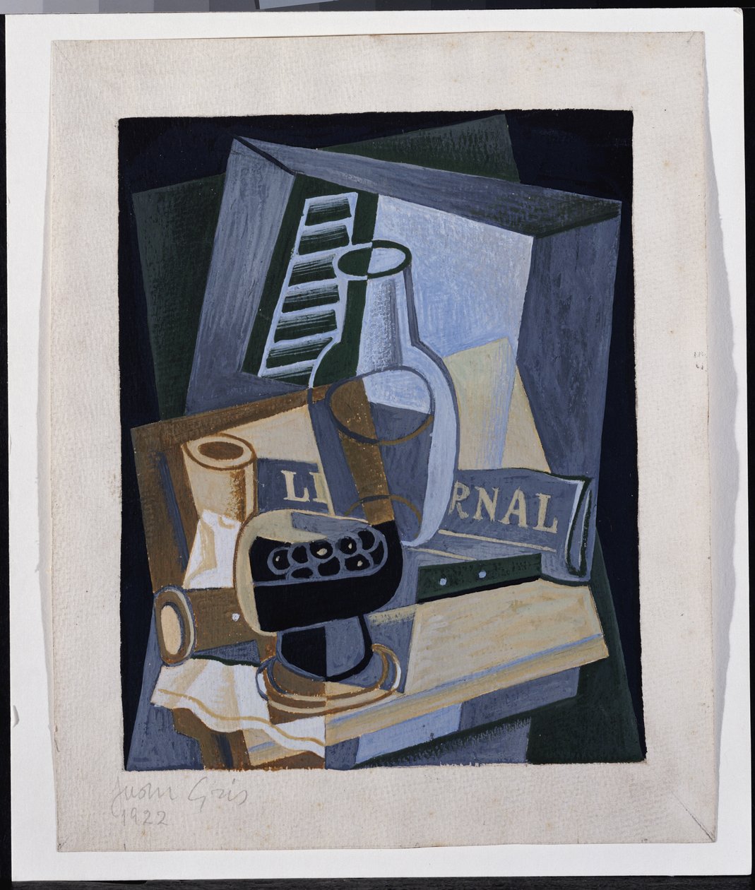 Naturaleza muerta frente a una ventana, 1922 de Juan Gris