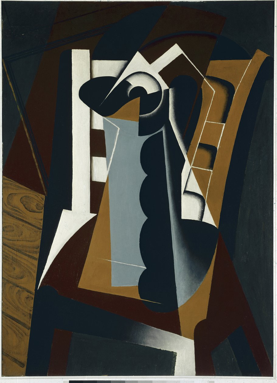 Naturaleza muerta en una silla de Juan Gris