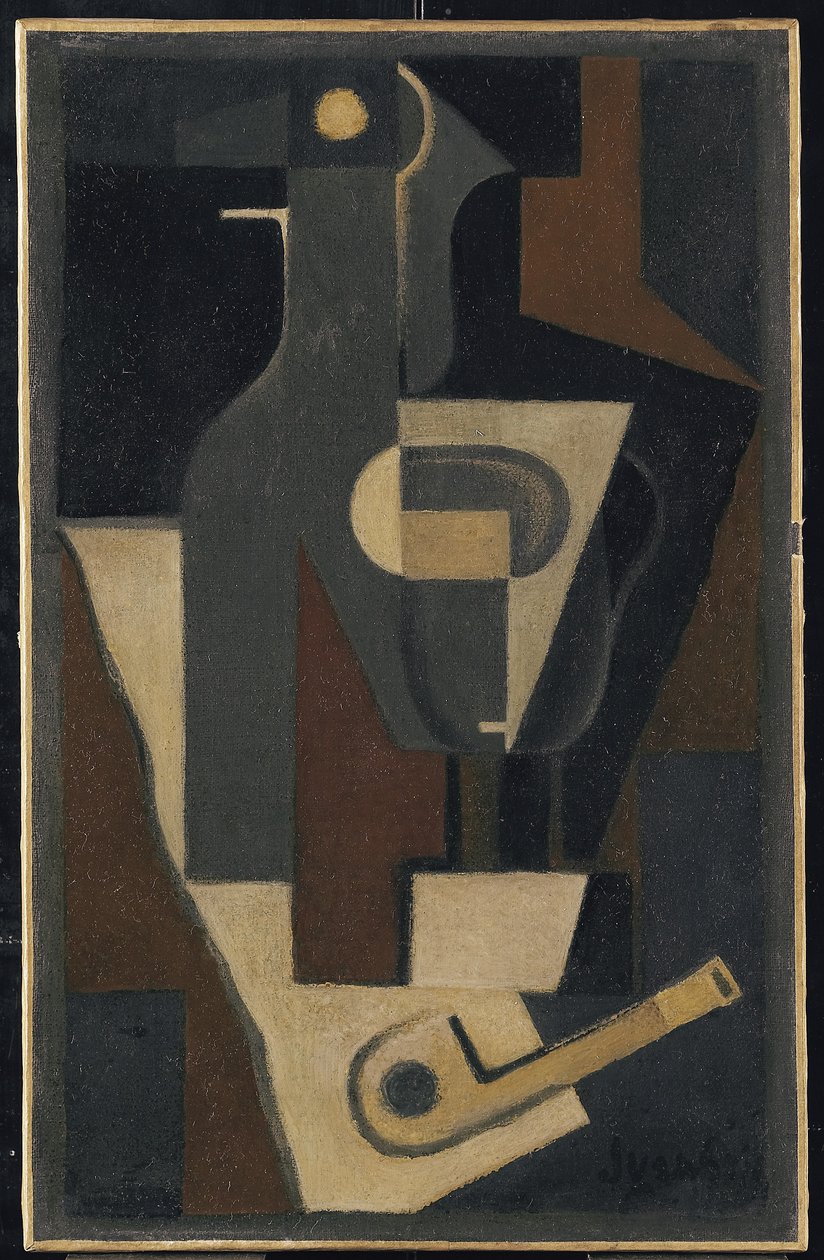 Naturaleza Muerta con Pipa de Juan Gris
