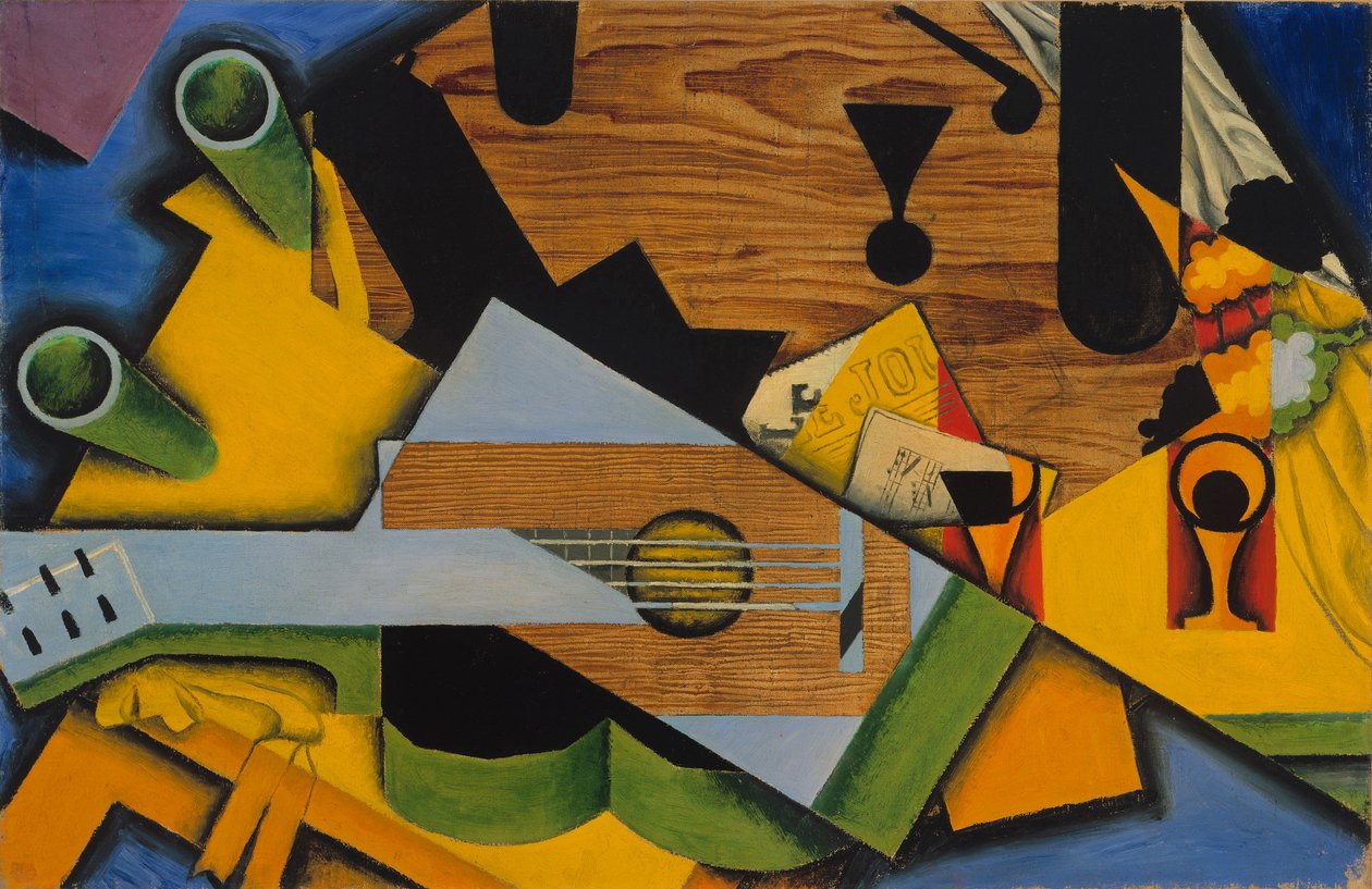 Naturaleza muerta con una guitarra de Juan Gris