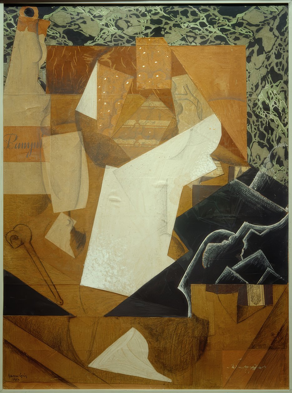 Naturaleza muerta con uvas de Juan Gris