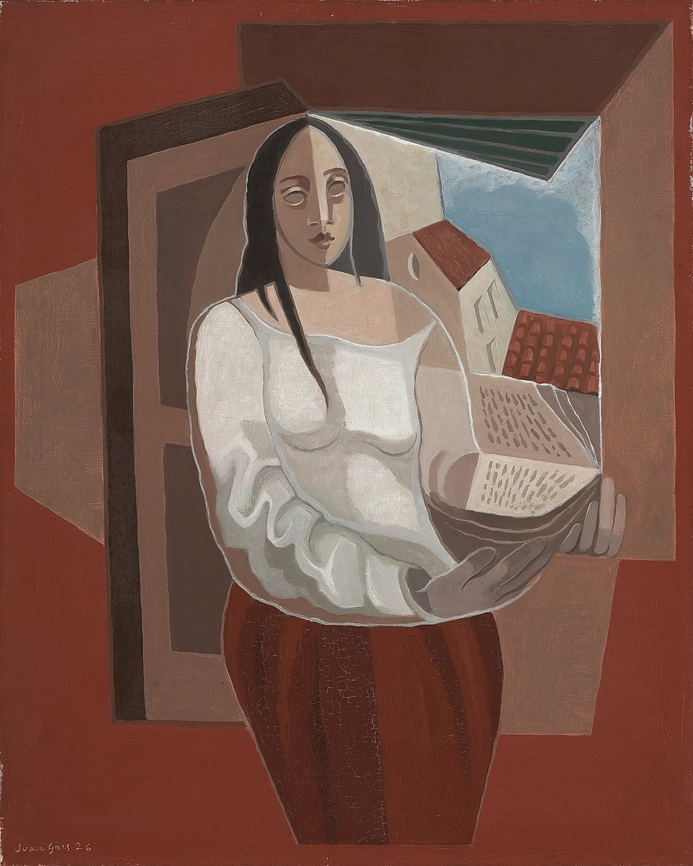 La lectora de Juan Gris