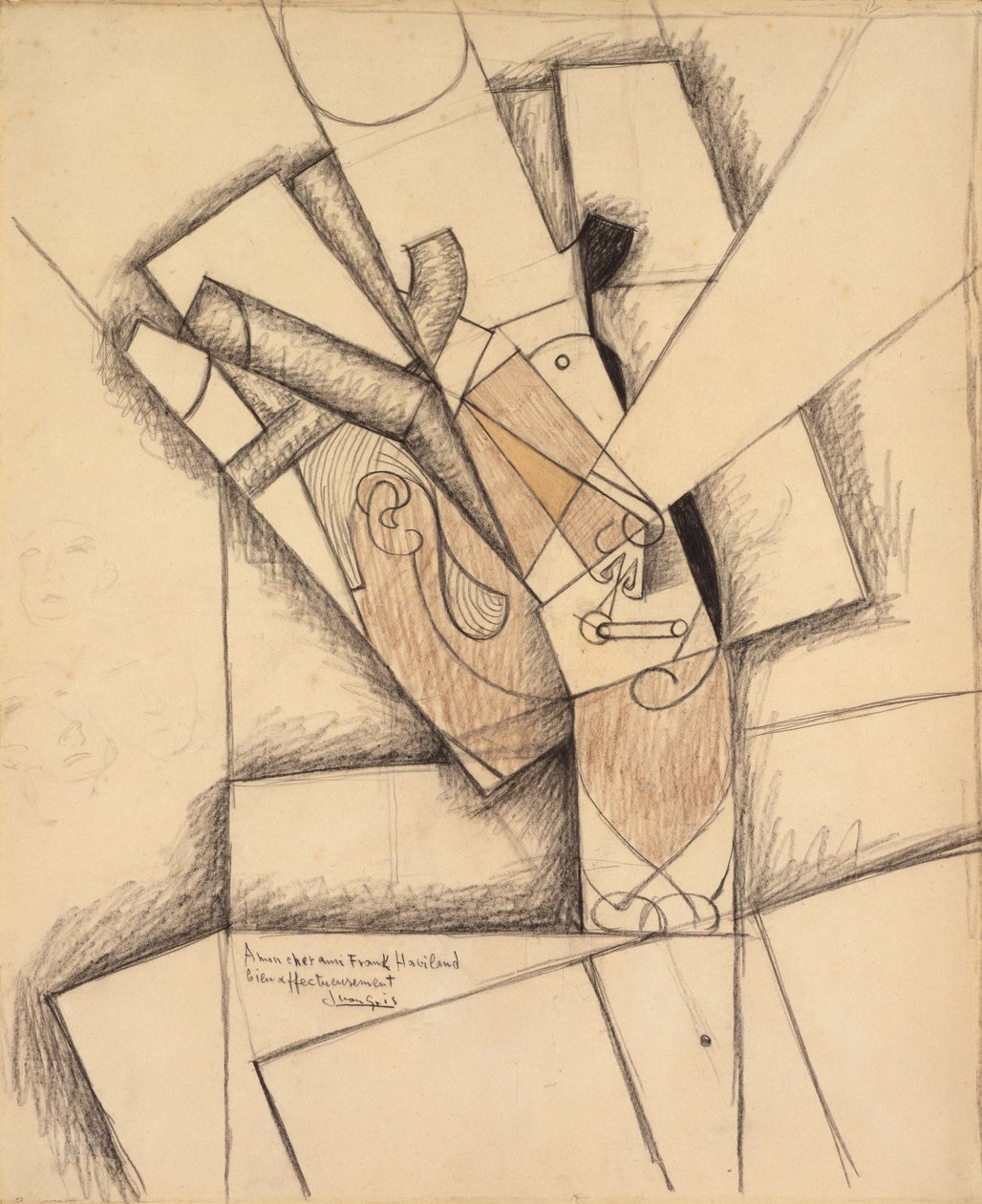El fumador, 1913 de Juan Gris