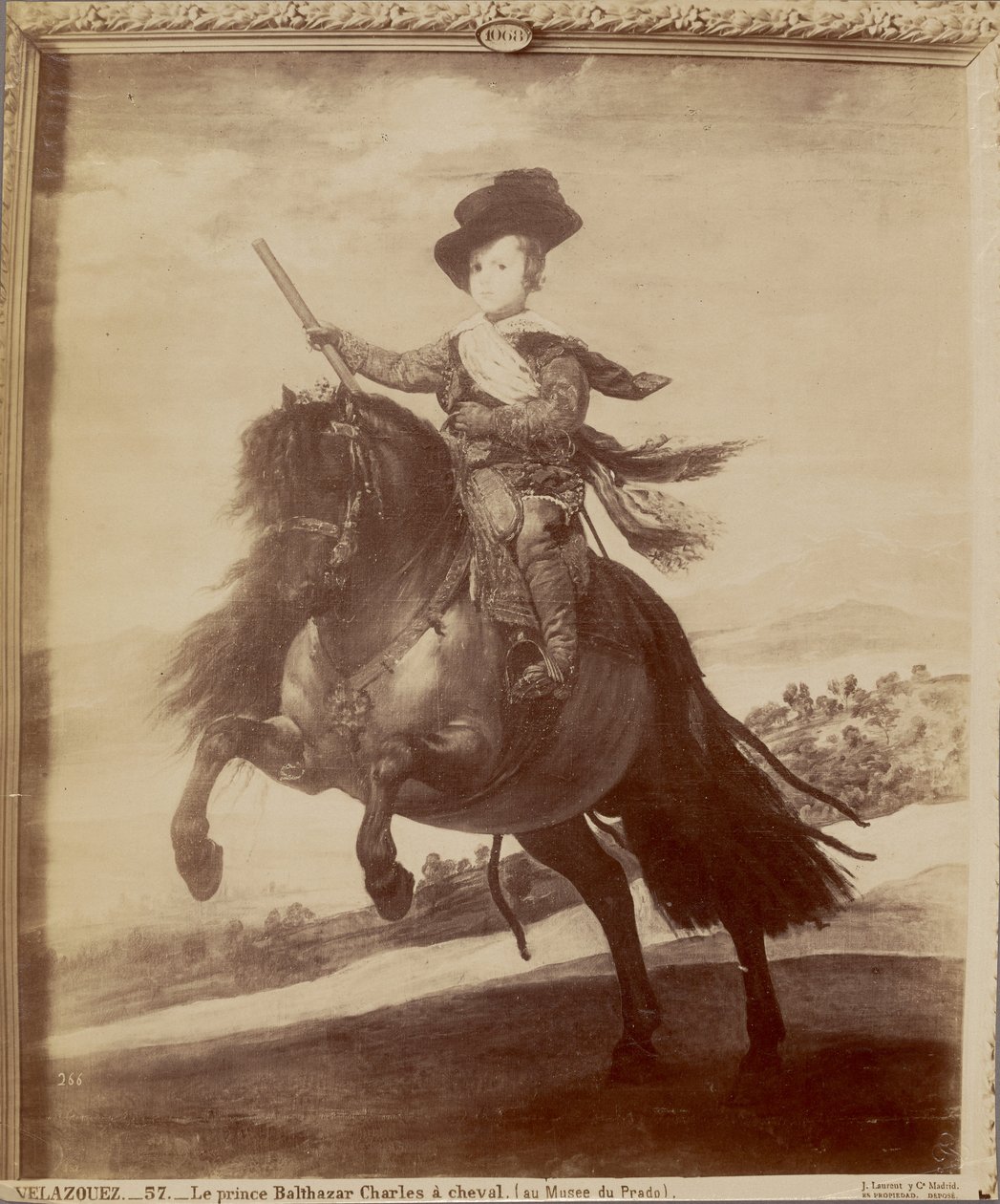 Velázquez. El príncipe Baltasar Carlos a caballo (en el Museo del Prado) de Juan Laurent