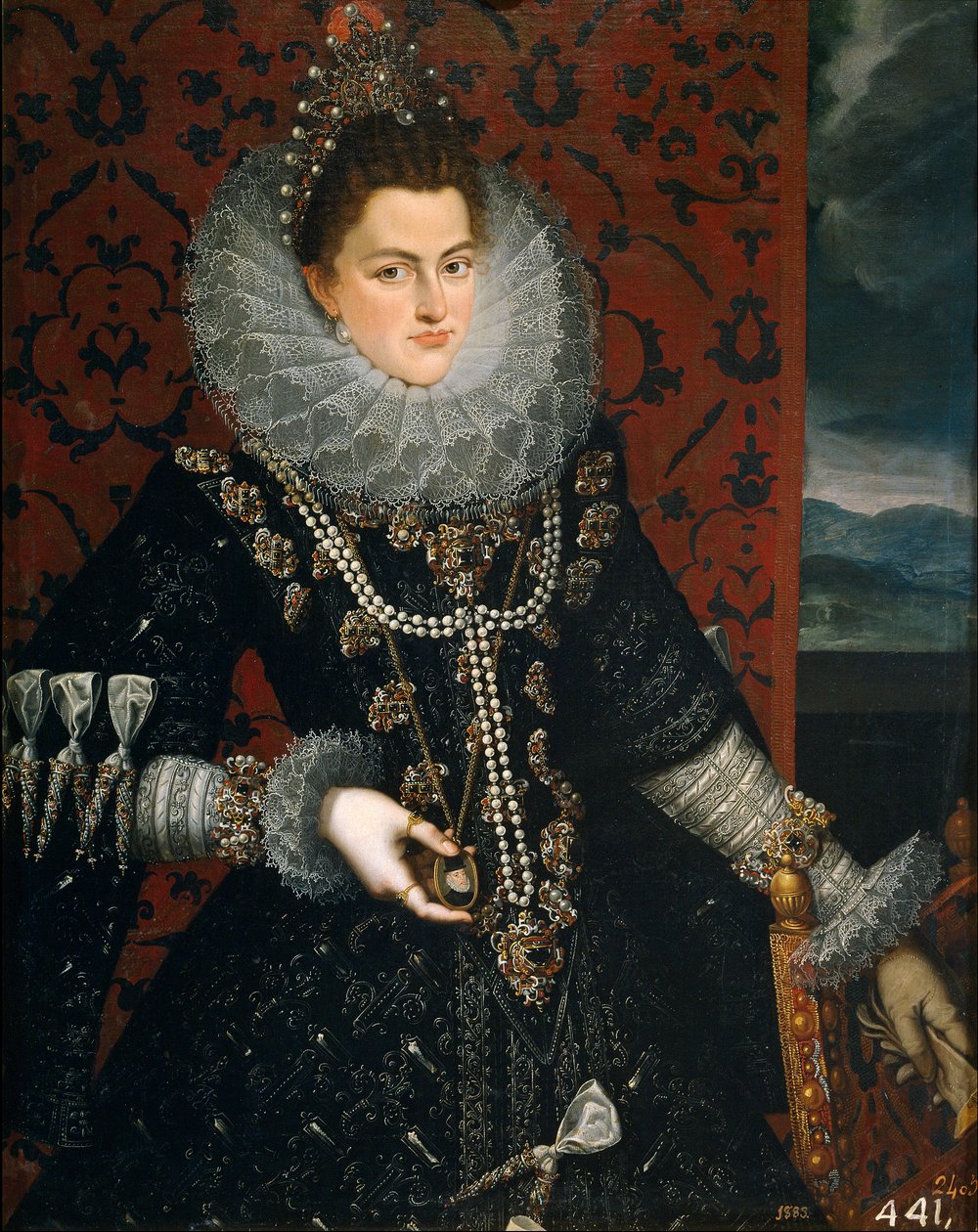 Isabel Clara Eugenia de Austria (Isabel de España) de Juan Pantoja de la Cruz