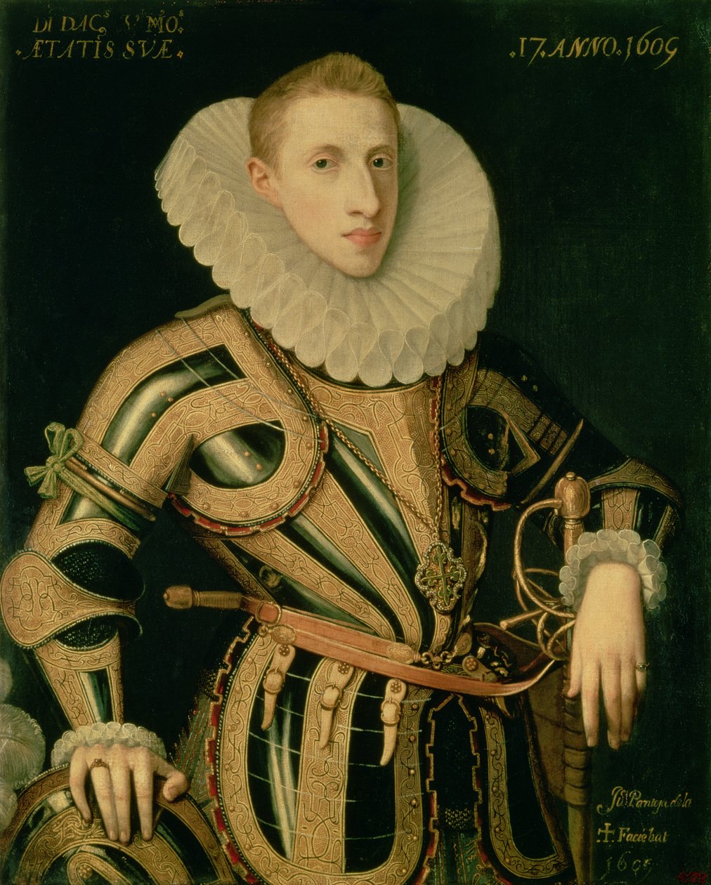 Retrato de Diego de Villamayor de Juan Pantoja de la Cruz