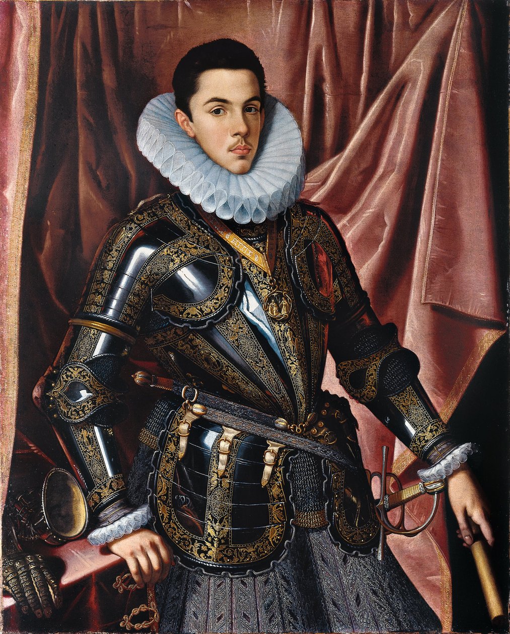 Retrato del Príncipe Felipe Emmanuel de Saboya de Juan Pantoja de la Cruz