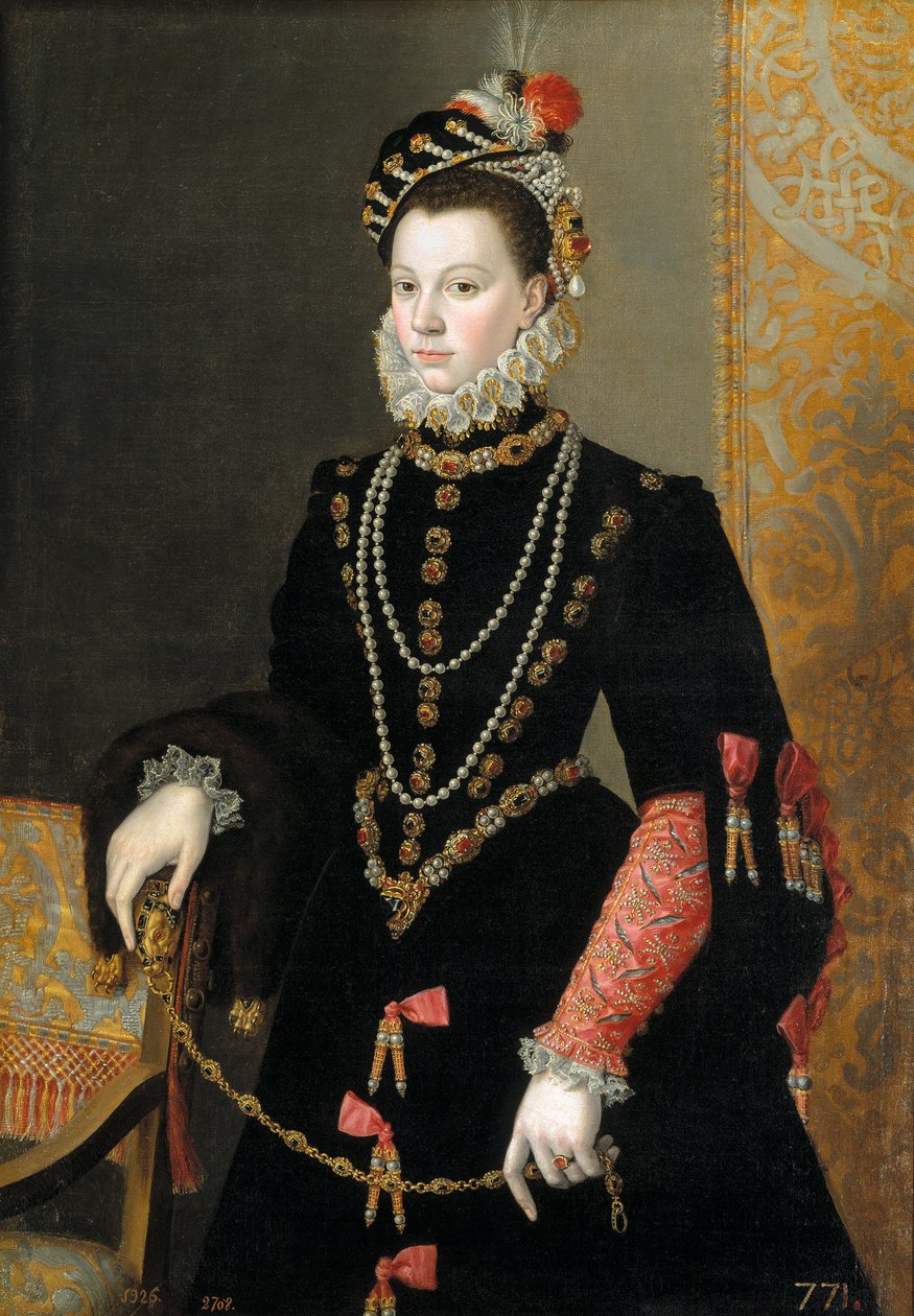 Española:  La reina Isabel de Valois, tercera esposa de Felipe II La reina Isabel de Valois, tercera esposa de Felipe II de Juan Pantoja de la Cruz