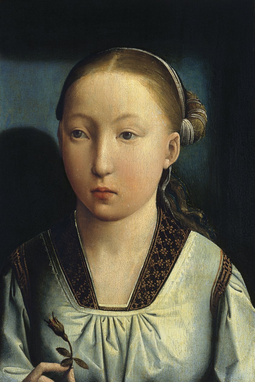 Retrato de Catalina de Aragón, c. 1496 de Juan de Flandes