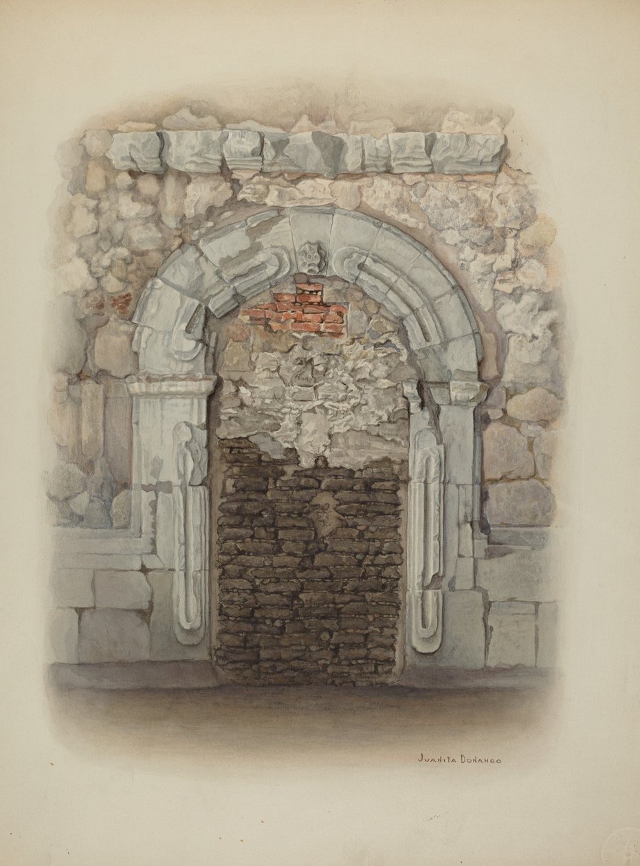 Puerta, Piedra de Juanita Donahoo