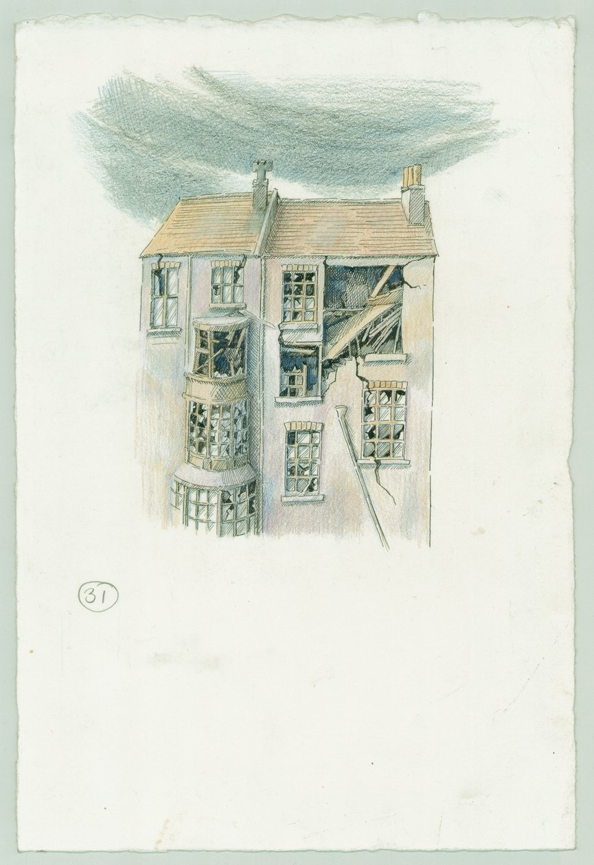 Bombardeo naval alemán de Scarborough, North Yorkshire, 1914 2014 de Judith Dobie