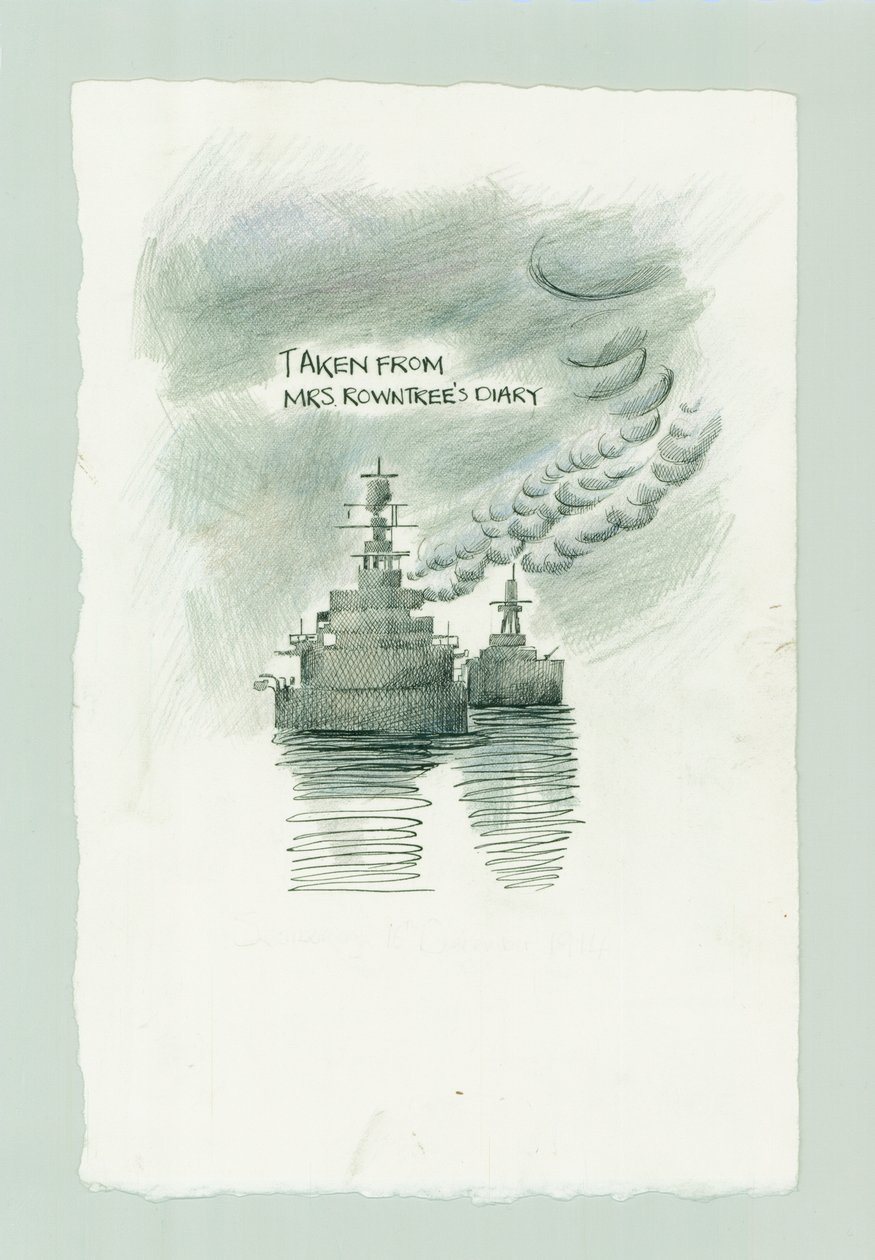 Bombardeo Naval Alemán de Scarborough, North Yorkshire de Judith Dobie