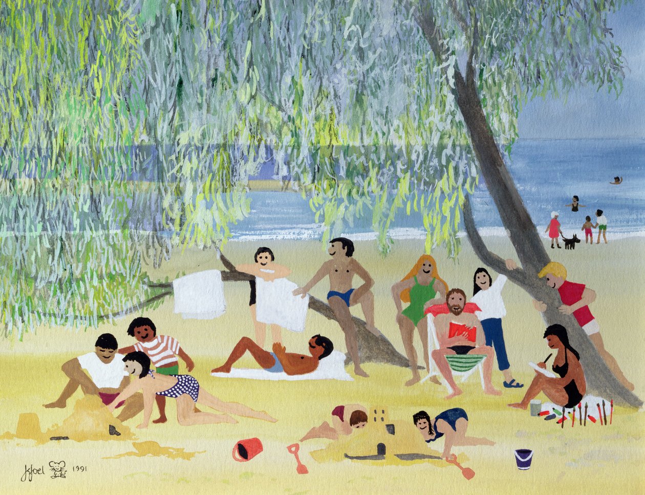 Bajo el Árbol, o Un Lugar Sombrío, 1991 de Judy Joel