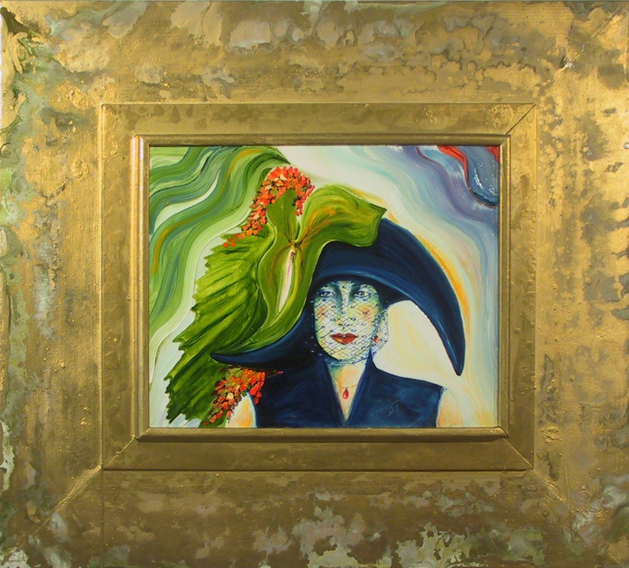 Anthuria Verde I -Retrato- de JuleSimo