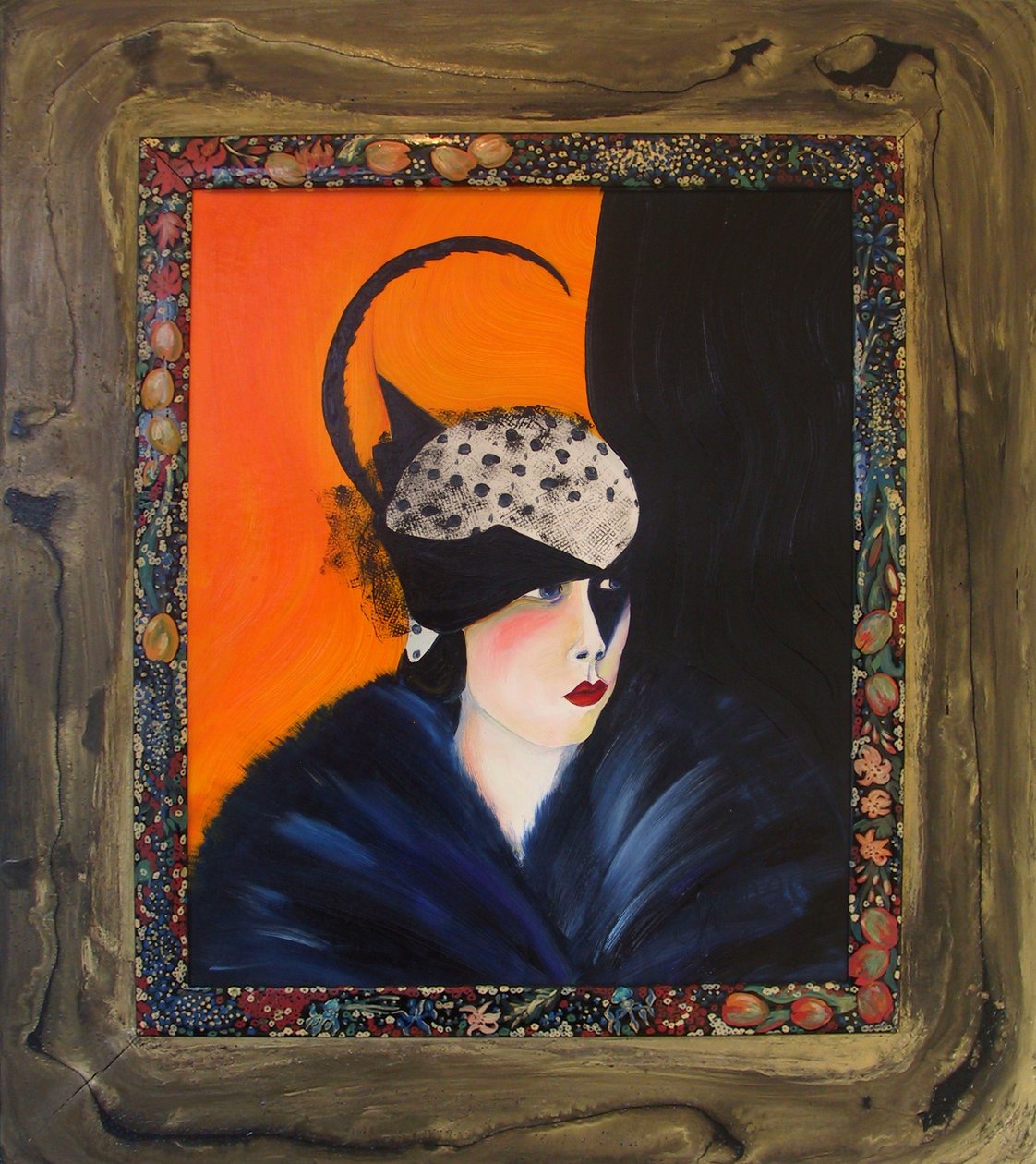 Belle Époque I -Dama con sombrero de plumas- de JuleSimo