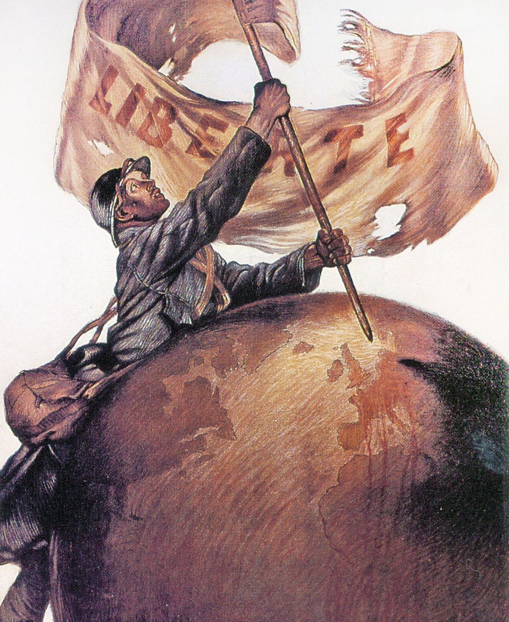 Póster de la Primera Guerra Mundial de Crédit Lyonnais, 1917 de Jules Abel Faivre