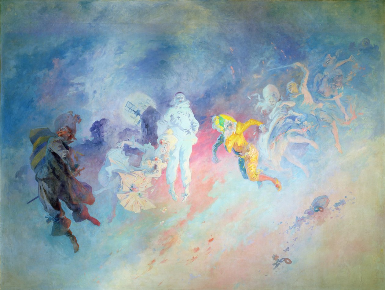 Pantomima, del Salón Cheret de Jules Cheret