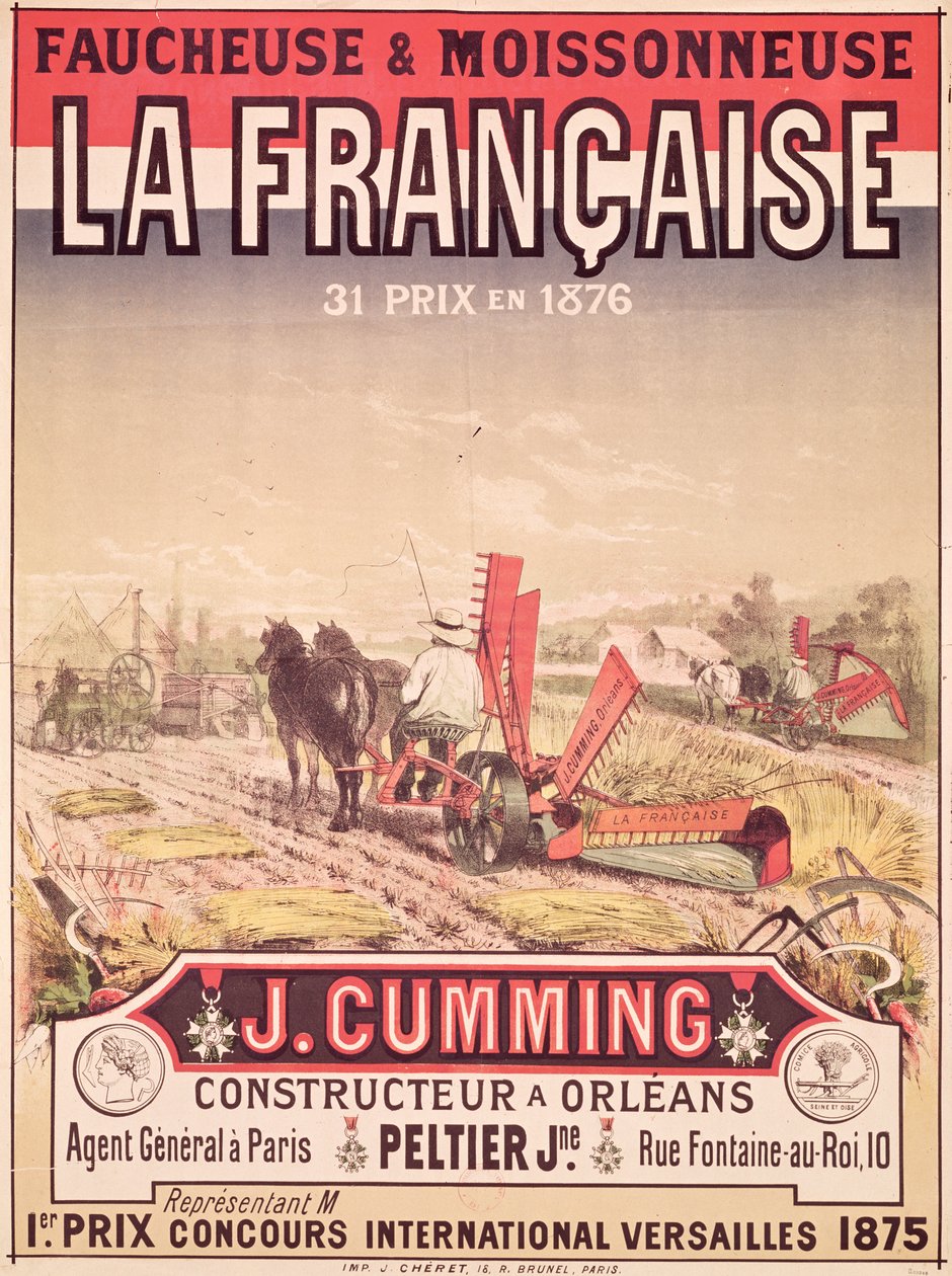 Póster publicitario de 
